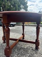 Table en bois chêne massif, Huis en Inrichting, Tafels | Salontafels, Ophalen, Gebruikt, Rond, Eikenhout