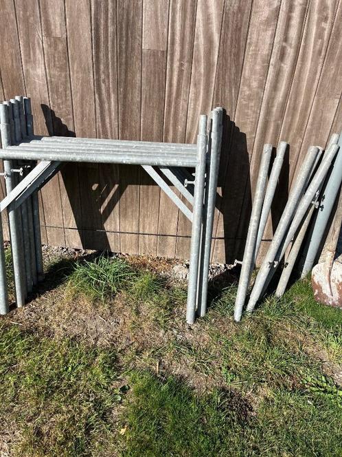 stelling voor doe het zelver voor een groot oppervlak, Doe-het-zelf en Bouw, Steigers, Zo goed als nieuw, Overige typen, 5 meter of hoger