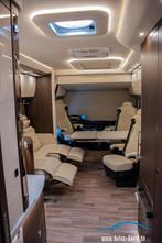 Morelo Grand Empire 118 GSO Liner Camper 4 Slaappl. / GARAGE, Caravans en Kamperen, Mobilhomes, Automaat, Buscamper of Camperbus