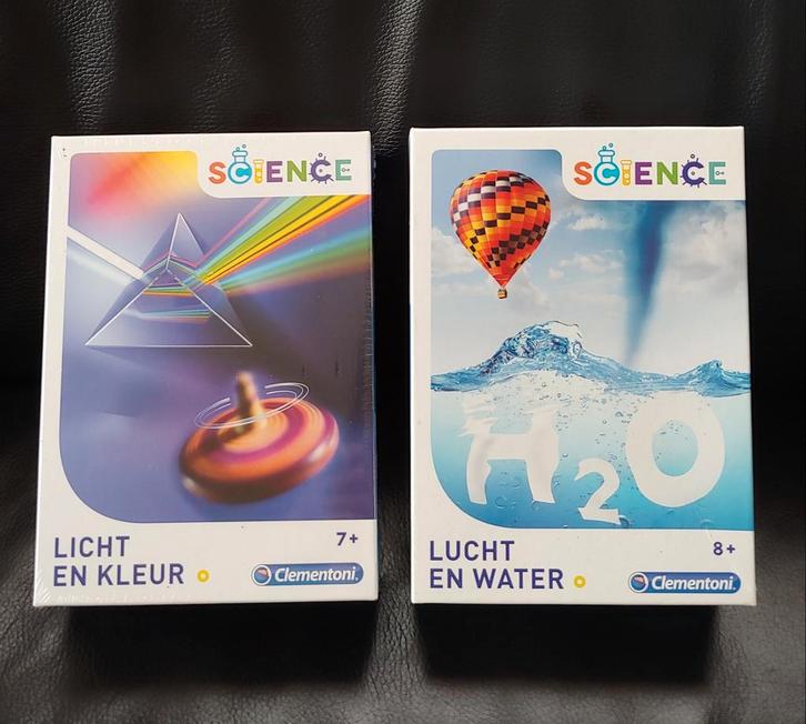 2 wetenschapsdoosjes vol proefjes, Enfants & Bébés, Jouets | Éducatifs & Créatifs, Neuf, Découverte, Enlèvement ou Envoi