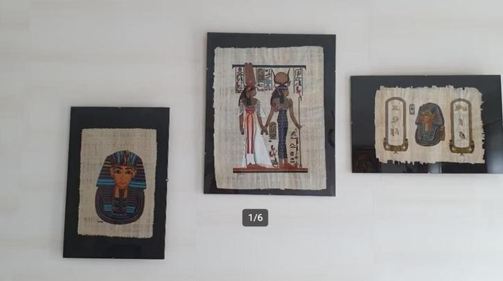 *  driemooie lijsten  (origine  EGYPTE)       *  SOLDEN -50%, Maison & Meubles, Accessoires pour la Maison | Cadres, Comme neuf
