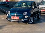 Fiat 500 Lounge bj 11/2018, Auto's, Voorwielaandrijving, 4 cilinders, Blauw, Leder en Stof