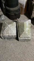 Arduin ornament gevel/ klezoor/ diamant blauwe steen, Ophalen, Zo goed als nieuw