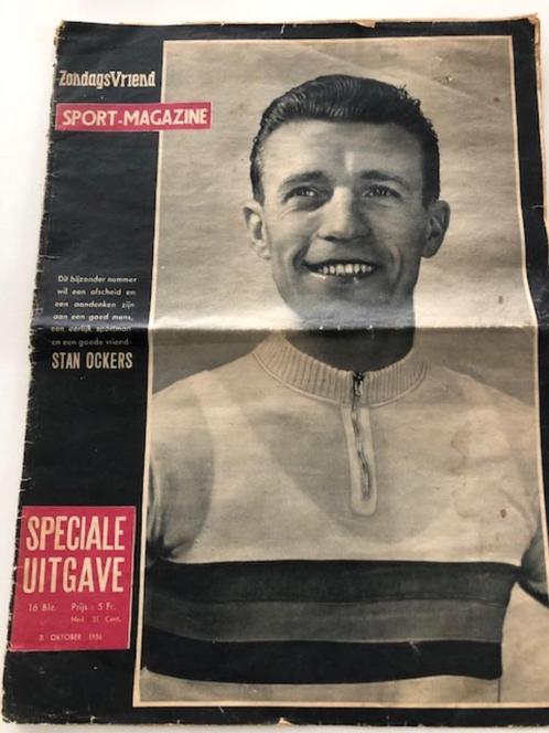 Stan Ockers Speciale uitgave Oktober 1956, Verzamelen, Foto's en Prenten, Gebruikt, Ophalen of Verzenden