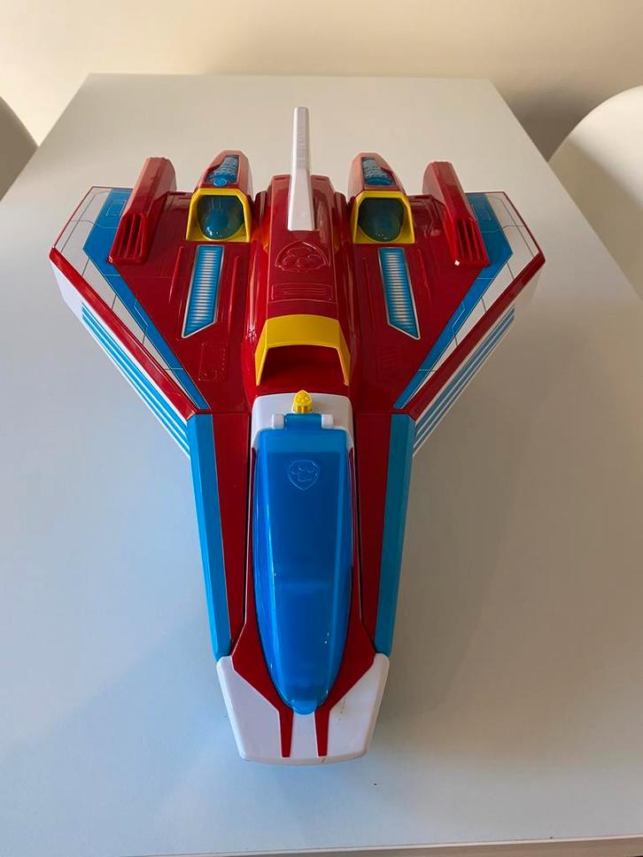 2-in 1mighty pups jet command center, Kinderen en Baby's, Speelgoed | Actiefiguren, Zo goed als nieuw, Ophalen of Verzenden