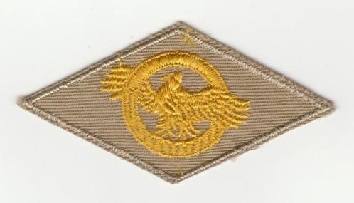 Embleem Honorable Discharge (The Ruptured Duck) - WO2 US Arm, Verzamelen, Militaria | Tweede Wereldoorlog, Embleem of Badge, Ophalen of Verzenden