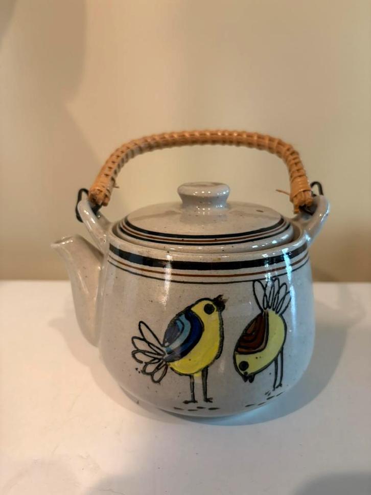 Vintage keramiek theepot, Huis en Inrichting, Keuken | Keukenbenodigdheden, Ophalen