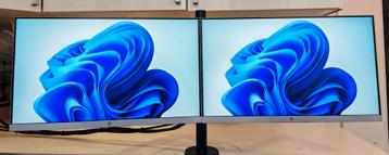 2x HP 24 Full HD HDMI DisplayPort zakelijke pc-monitor beschikbaar voor biedingen
