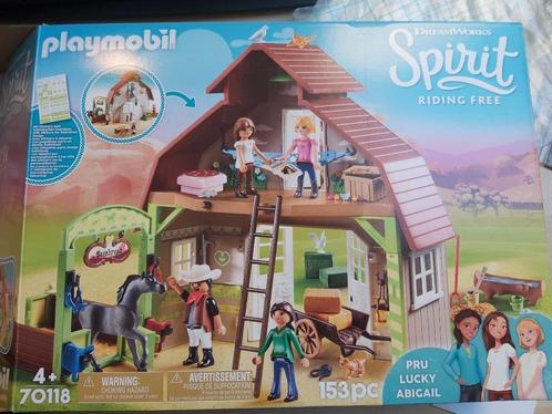 Playmobil 70118	Spirit Schuur met Lucky, Pru en Abigail, Kinderen en Baby's, Speelgoed | Playmobil, Ophalen