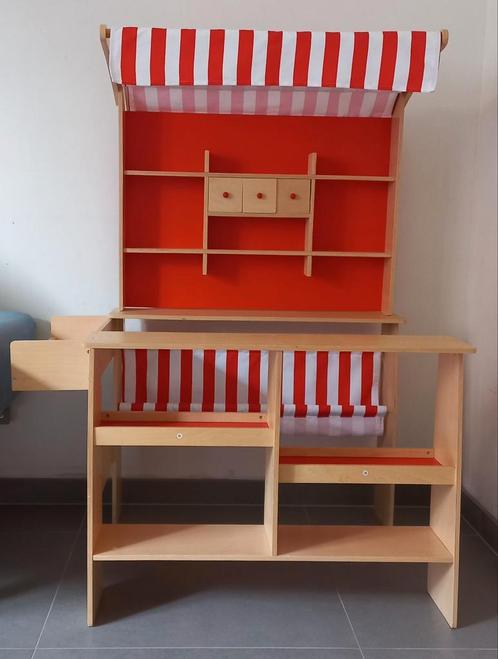 DreamLand Houten winkeltje, Kinderen en Baby's, Speelgoed | Houten speelgoed, Gebruikt, Meubelstuk of Keukentje, Ophalen