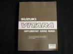 Supplément au livre d'atelier Suzuki Vitara (SE416 et SV620), Autos : Divers, Modes d'emploi & Notices d'utilisation, Enlèvement ou Envoi