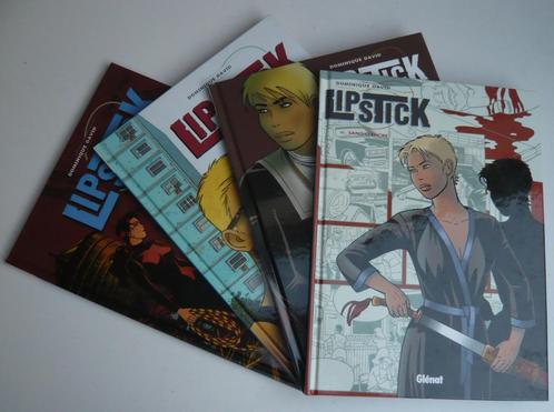 LIPSTICK tomes 1 à 4 (EO état neuf) de DAVID, Livres, BD, Comme neuf, Série complète ou Série, Enlèvement ou Envoi