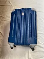 Valise cabine bleue 50 x 30 x 20, Bijoux, Sacs & Beauté, Comme neuf, 50 à 60 cm, Enlèvement, Plastique dur
