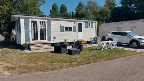 Stacaravan - chalet 8m, Caravans en Kamperen, Stacaravans, Ophalen