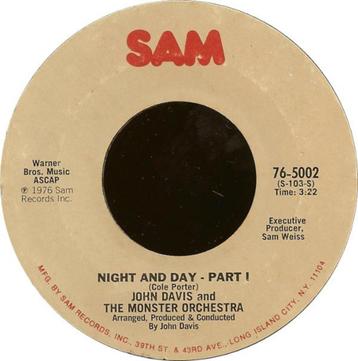 John Davis & The Monster Orchestra – Night And Day beschikbaar voor biedingen