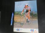 wielerkaartposter  1980 team gis giuseppe saronni signe, Ophalen of Verzenden, Zo goed als nieuw