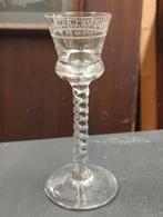 Oud jeneverglas Hasselt Ouwe Karel Noblesse, Antiek en Kunst, Ophalen of Verzenden