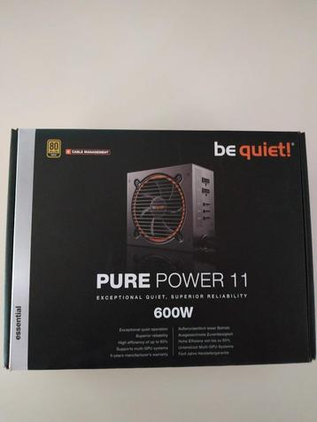 be quiet pure power11 600w beschikbaar voor biedingen