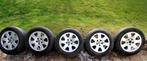 4 + 1 jantes 15" aluminium Audi A' Skoda Seat Volkswagen, Auto-onderdelen, Banden en Velgen, Ophalen, Gebruikt, Velg(en)