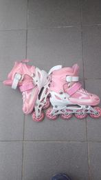 Roze rolschaatsen maat34 ->zwarte rolschaatsen maat36, Ophalen, Gebruikt, Kinderen