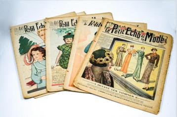 Modekranten voor dames (1800-1900) beschikbaar voor biedingen