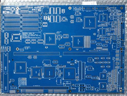 ReAmiga 4000 Rev D CR moederbord PCB Blue/Enig, Computers en Software, Vintage Computers, Ophalen of Verzenden
