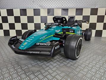 Formule 1 Aston Martin - 4 motoren - 24 volt - met RC
