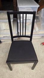 4x zwarte eetkamerstoel, Ophalen