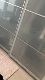 Kledingkast met hard glas en pdf 240x220, Ophalen, Zo goed als nieuw, Glas