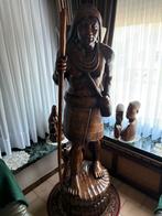 Houten beeld, Ophalen