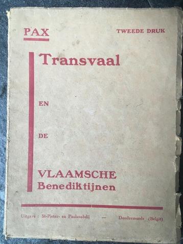 Transvaal en de Vlaamsche benediktijnen - 1931 - Dendermonde beschikbaar voor biedingen