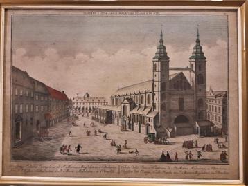 Gekleurde gravure, Probst, Lutheraanse kerk, Breslavia