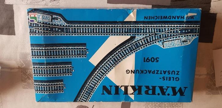 Marklin groot set M - Rails alles nieuw in ovp, Hobby en Vrije tijd, Modeltreinen | H0, Nieuw, Overige typen, Wisselstroom, Analoog