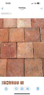 Lot antieke terracotta tegels, Antiek en Kunst, Ophalen