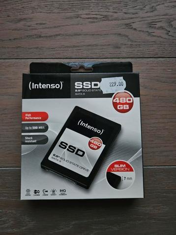 Intenso 480Gb SSD -  NIEUW Spotprijs beschikbaar voor biedingen