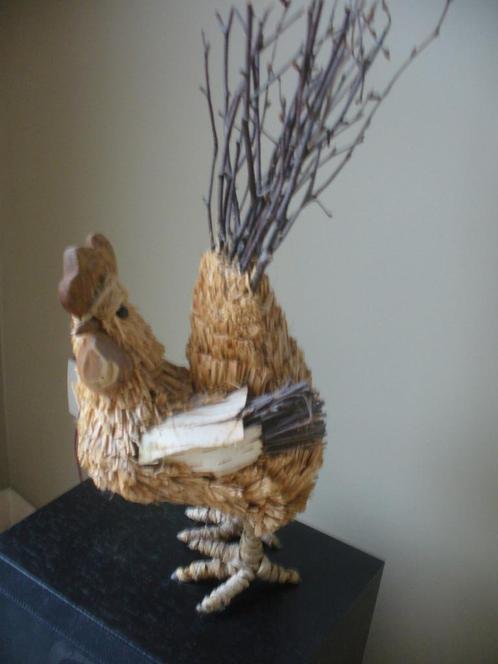 Prachtige kunst decoratie kip, Huis en Inrichting, Woonaccessoires | Wanddecoraties, Ophalen