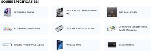 Ultieme High-End Gaming/Streaming PC Setup met Complete Acc, Games en Spelcomputers, Spelcomputers | Overige, Zo goed als nieuw