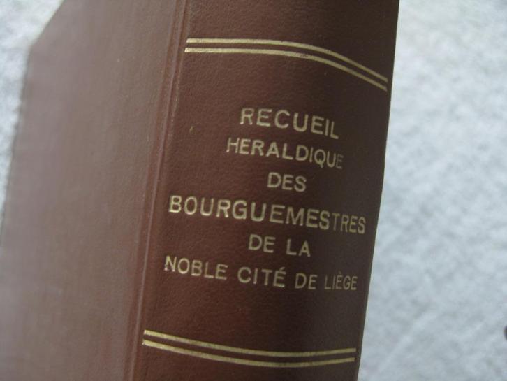 Luikse heraldiek — J.C. Ophoven — 1783 — 1973 — zedzaam, Boeken, Geschiedenis | Nationaal, Gelezen, Ophalen of Verzenden