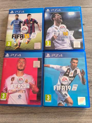 Playstation 4 Fifa-spellen  beschikbaar voor biedingen