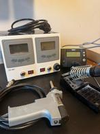 Complete soldeer- en rework set – Weller + ZD-987, Doe-het-zelf en Bouw, Ophalen of Verzenden, Gebruikt