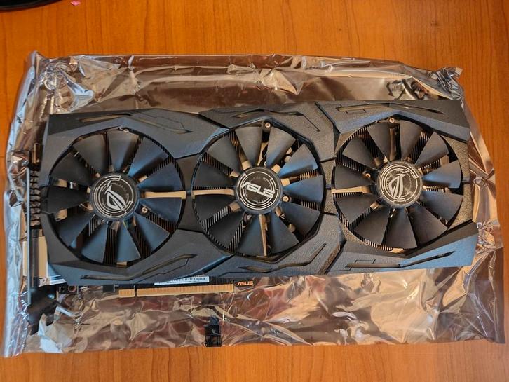 GTX 1080 ASUS ROG STRIX 8GB, Computers en Software, Videokaarten, Gebruikt, Nvidia, PCI-Express 3.0, GDDR5, HDMI, DisplayPort