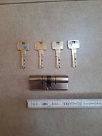 cilinderslot (merk: DOM), Ophalen of Verzenden, Gebruikt, Inox, Slot