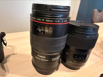 À vendre – Matériel photo Canon en excellent état beschikbaar voor biedingen