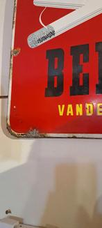 Emaille reclame, Ophalen of Verzenden, Gebruikt, Reclamebord