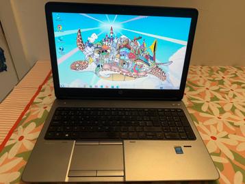 HP ProBook 650 G1 I5 4GB Ram HDD 500GB batterij is perfect  beschikbaar voor biedingen