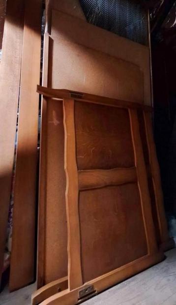 Vintage retro bed hout retro 90 x 200 beschikbaar voor biedingen