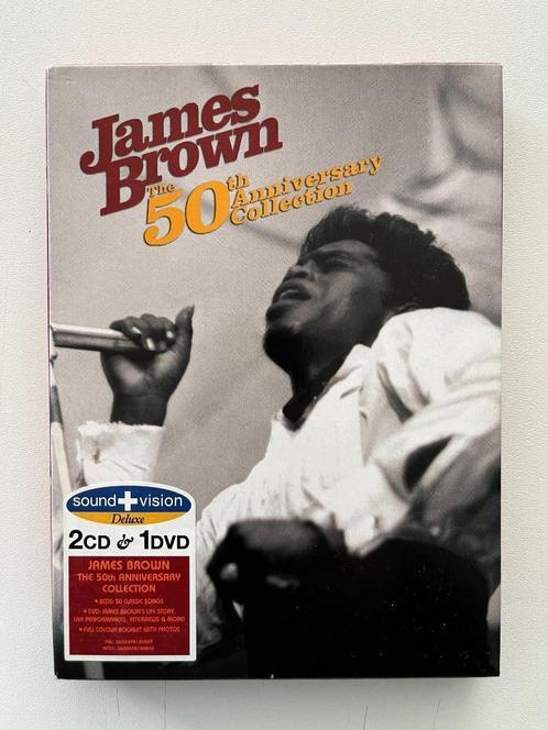 James Brown – The 50th Anniversary Collection (2cd & 1dvd), Cd's en Dvd's, Cd's | R&B en Soul, Zo goed als nieuw, Boxset, Ophalen of Verzenden