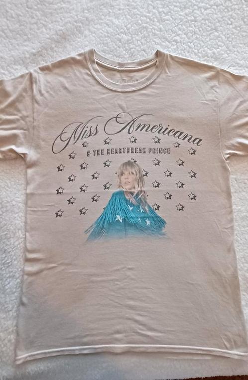 Taylor swift original t-shirt lover 2019, Kleding | Dames, T-shirts, Zo goed als nieuw, Maat 42/44 (L), Beige, Korte mouw, Ophalen of Verzenden