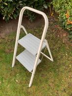 trapladder met twee treden, Doe-het-zelf en Bouw, Ladders en Trappen, Ophalen, Gebruikt, Trap, Opvouwbaar of Inschuifbaar