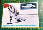 Sticker Saab 900 Turbo Ingemar Stenmark Alpine ski, Verzamelen, Ophalen of Verzenden